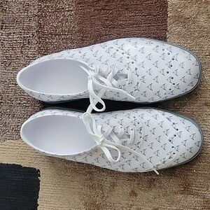 Biion Oxford Rubber Golf Shoes Womens Size 8 Spikeless Performance EVA Foam